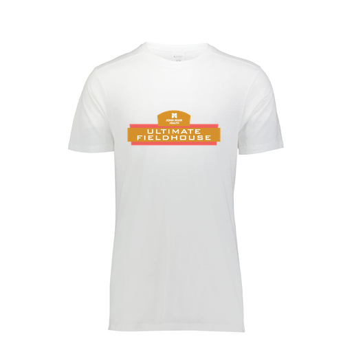 [FTSCUBWH-AS-LOGO2] Decker Men's Tri-Blend T-Shirt - Short Sleeve (Adult S, White, Logo 2)
