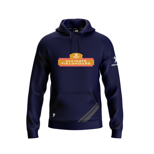 [FOLHSMNV-YXS-LOGO2] Decker Summit Hoodie (Youth XS, Navy, Logo 2)