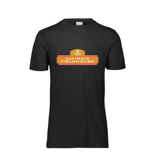 [FTSCUBBK-AS-LOGO2] Decker Men's Tri-Blend T-Shirt - Short Sleeve (Adult S, Black, Logo 2)