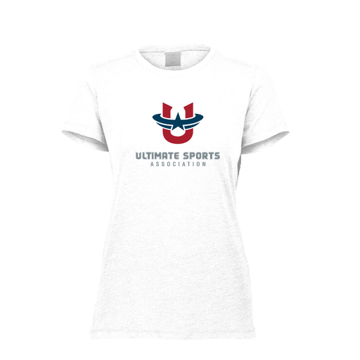 [FTSCUBWH-FAXS-LOGO1] Decker Women's Tri-Blend T-Shirt - Short Sleeve (Female Adult XS, White, Logo 1)