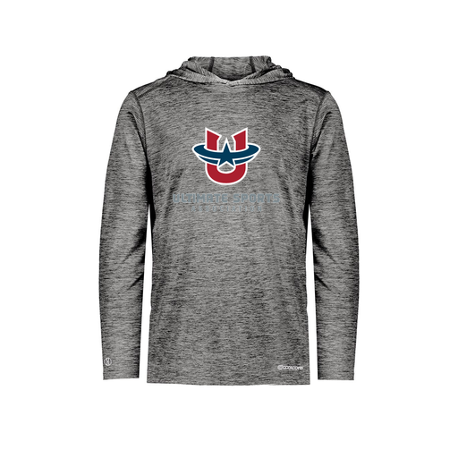 [FOLHCGBK-AS-LOGO1] Decker Men's Charge Hoodie (Adult S, Black, Logo 1)