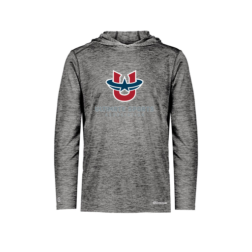 [FOLHCGBK-YS-LOGO1] Decker Youth Charge Hoodie (Youth S, Black, Logo 1)